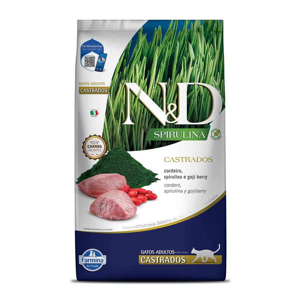 ND SPIRULINA FEL ADULT CAST CORDEIRO