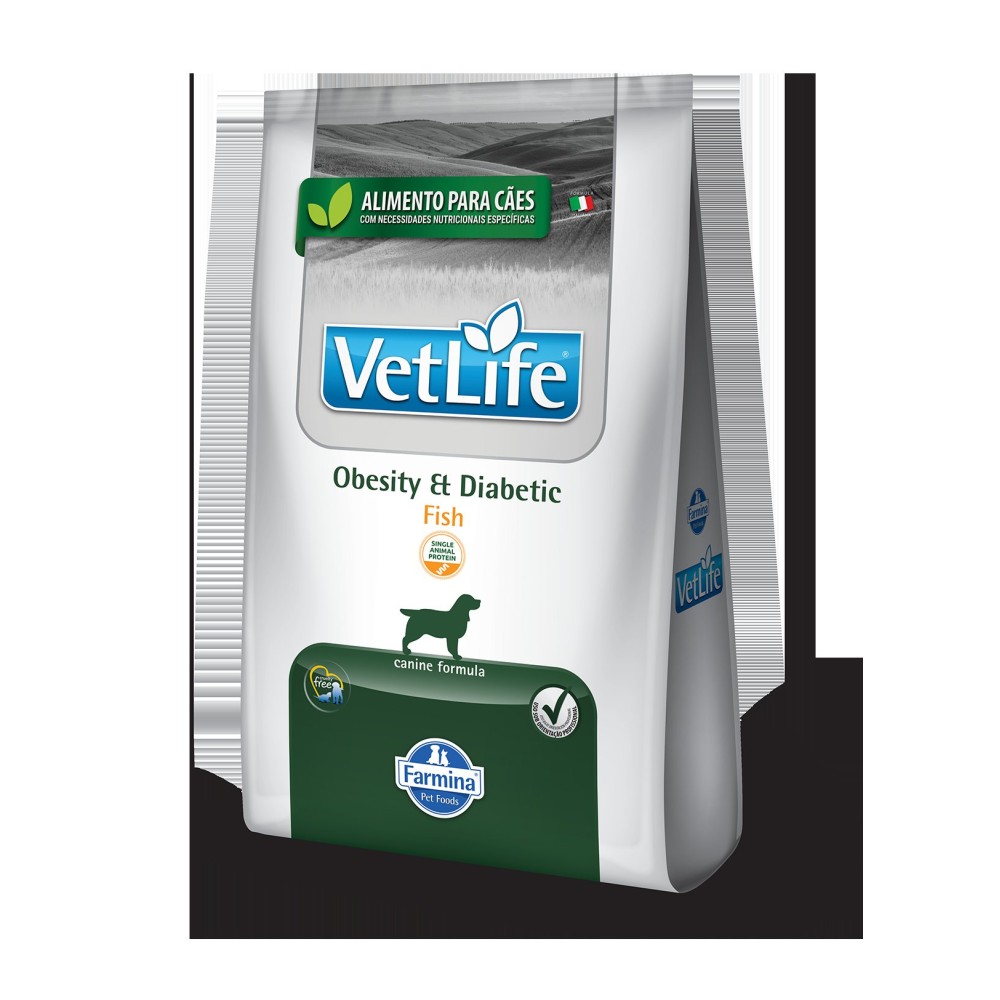 VETLIFE NAT CANINE OBESITY/DIABETIC FISH