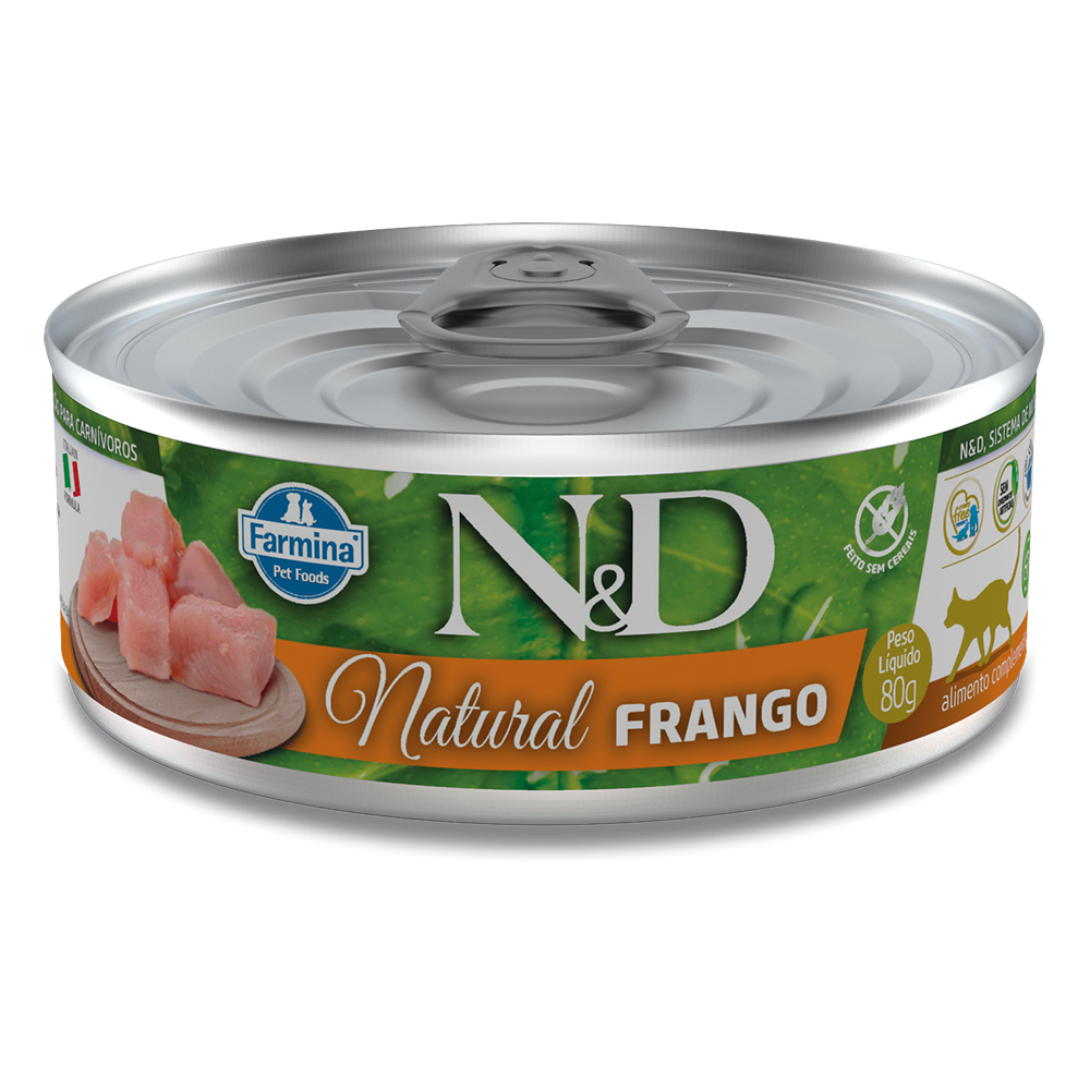 ND FELINE WET NATURAL FRANGO