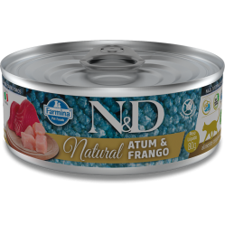 ND FELINE WET NATURAL ATUM E FRANGO