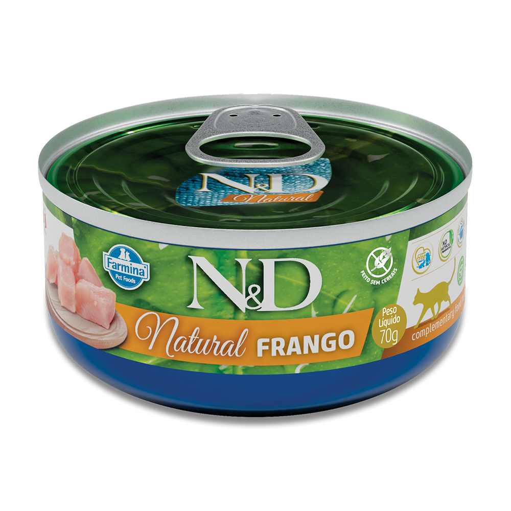 ND FELINE WET NATURAL FRANGO