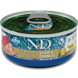 ND FELINE WET NATURAL ATUM E FRANGO