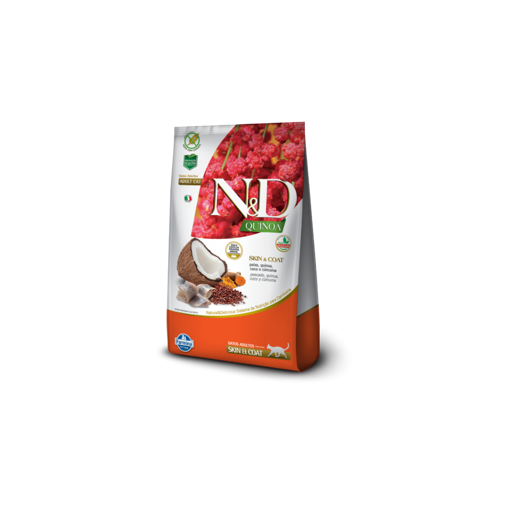 ND QUINOA FELINE ADULT SKIN PEIXE