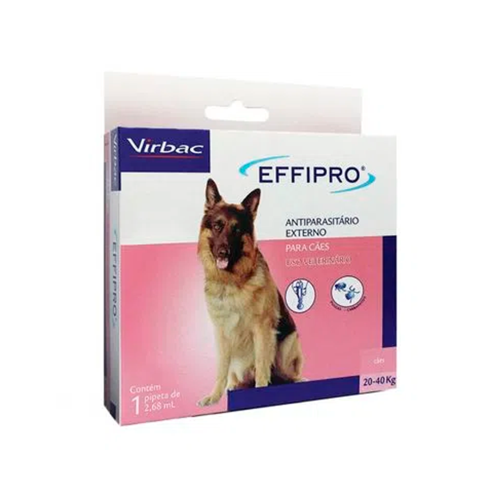 EFFIPRO CÃES 20 A 40 KG